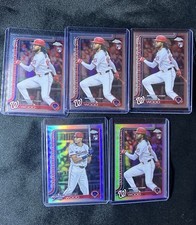 2025 Topps Chrome James Wood Rookie Card Lot! L@@K!