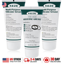 Silicone Grease Waterproof Food Grade Lubricant for Faucets Valves O Rings 1 oz