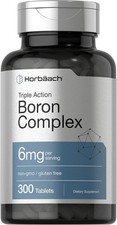 Horb&auml;ach Triple Boron Complex 6 mg Supplement | 300 Tablets