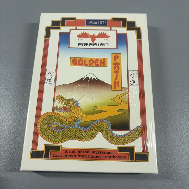 Golden Path Firebird Atari ST Vintage Video Game New Sealed in Box Made in UK