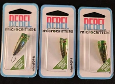 3 Rebel Microcritters Micro Pop R Single Barbless Hook Fly Rod Popper, Bullfrog