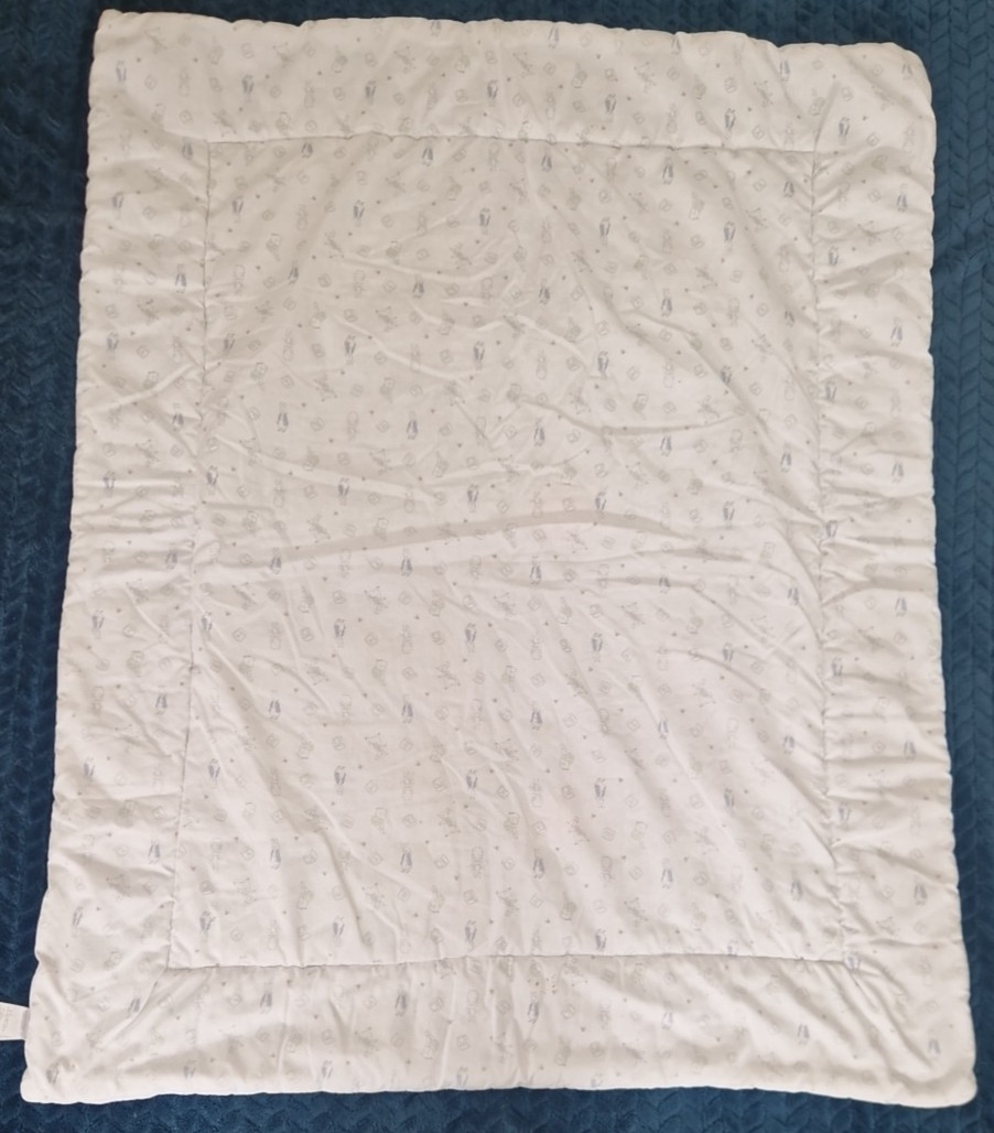 Trapunta per lettino coniglio Peter Mothercare bianca 100x120 cm foto 2