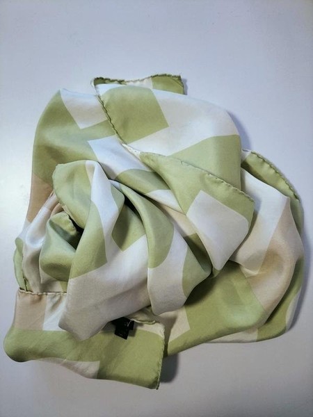 Women Bally Scarf Green One size