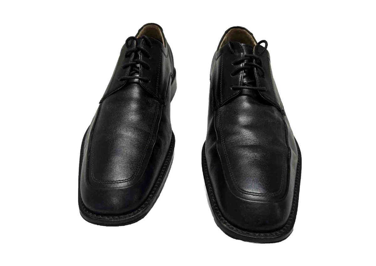 Johnston & Murphy Black Leather Derby Boots EUC!  IN BOX! SZ 8? Men main image 2