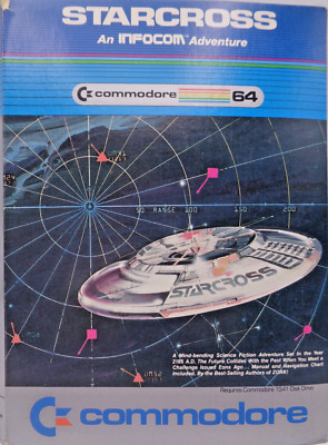 COMMODORE 64/128 -- STARCROSS (INFOCOM - DISK)