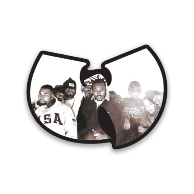 Wu Tang Portrait 5" Color Vinyl Decal Sticker BOGO