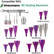 RC Dental Healing Abutment Caps Cover Screw Fit ITI Straumann BL/BLT Implant Sys