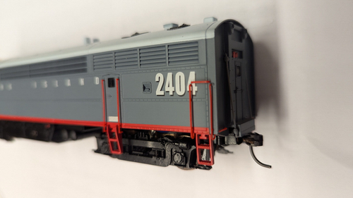 HO Long Island C liner#2404 TrueLine Trains shell Proto1000 chassis 4axle tested - Picture 7 of 7