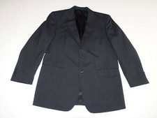 Jos. A. Bank Men's Suit Jacket Size 44 Long Charcoal Gray 100 Wool 44L Blazer