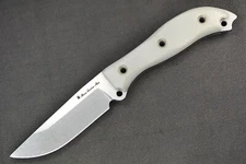Busse Mountain Meaner .195" Saber Ground Stonewashed INFI Textured All Grey G10