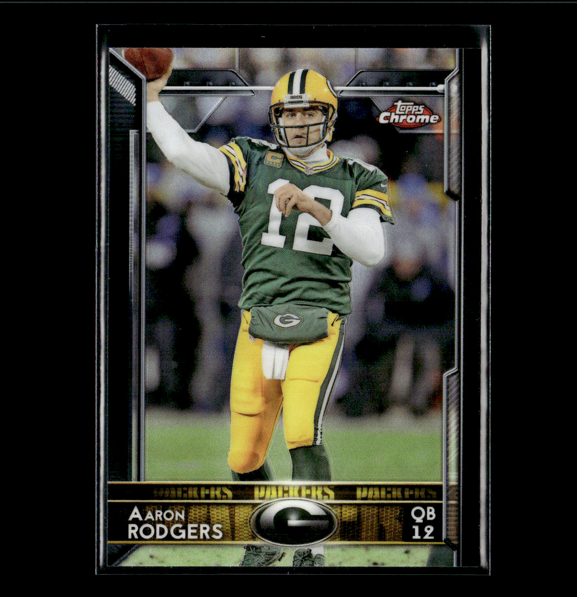 2015 Topps Chrome - #2 Aaron Rodgers