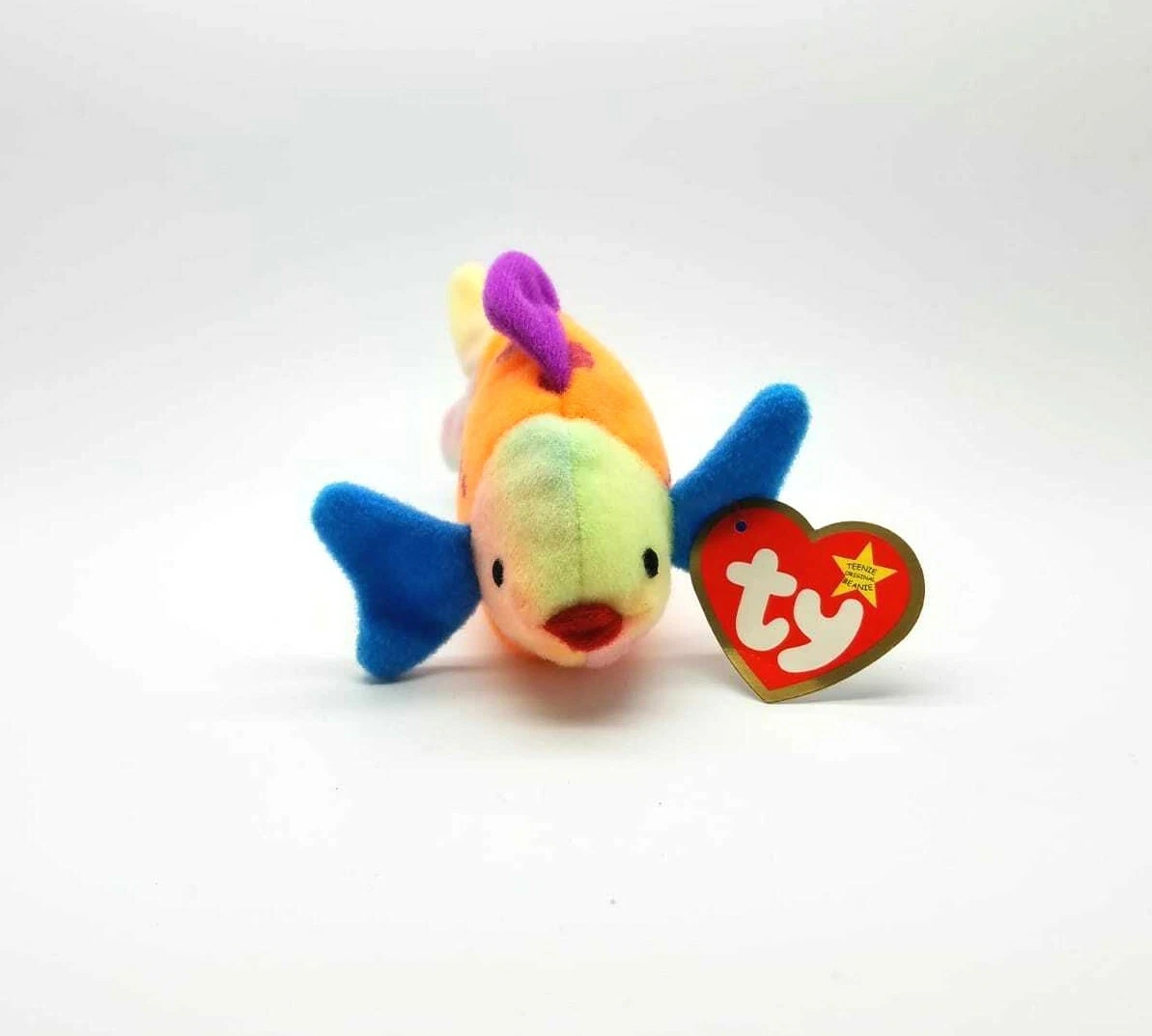 TY Lips the Fish Beanie Baby - 1999 TY Fish Rare