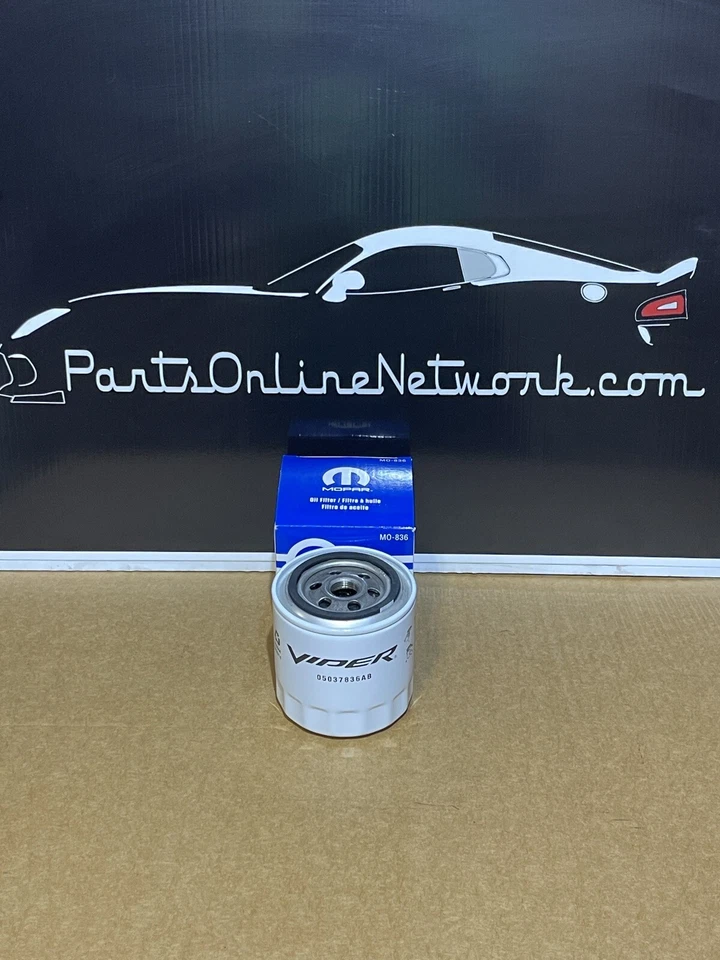 Filtro de aceite de alto rendimiento Mopar Dodge Viper Ram SRT-10 5,7 L Hemi SRT-10 SRT Foto 2 de 2