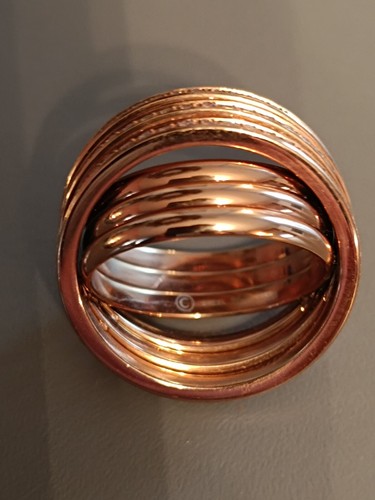 Genialer Rosegold Ring Christ edelstahl OVP mehr als 100Zirkoniasteine NP 149€ - Bild 7 von 24