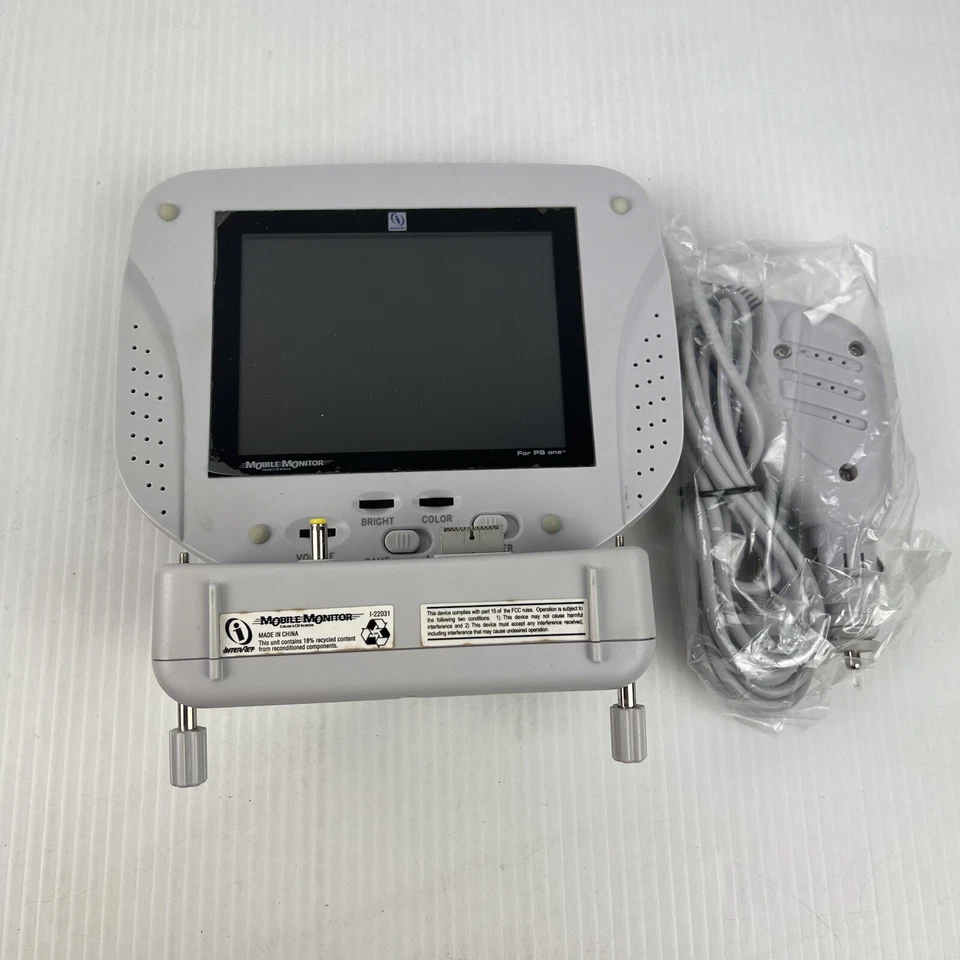 InterAct Mobile Monitor PS One With Box - Working with issues - Image 3 of 4