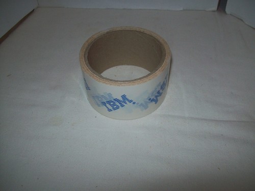 Nastro da imballaggio vintage IBM LOGO usato rotolo parziale largo 2" - Foto 2 di 4