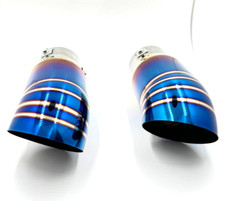 Titanium Style Exhaust Tip Fits Vw Porsche 986 987 R32 Gti Golf Bettle 996 997