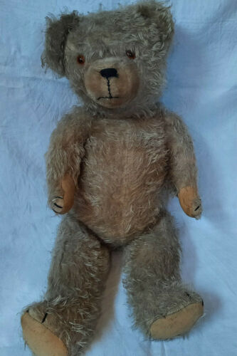 ***Old Teddy Bear White Rare*** - Picture 1 of 8