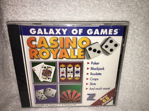 Galaxy of Games Casino Royale Over 65 Games Poker Craps PC-CD 1998 Win 3.1  & 95 743999009806 | eBay
