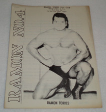 Ramon Torres Fan Club Original Wrestling Newsletter 1972 1973