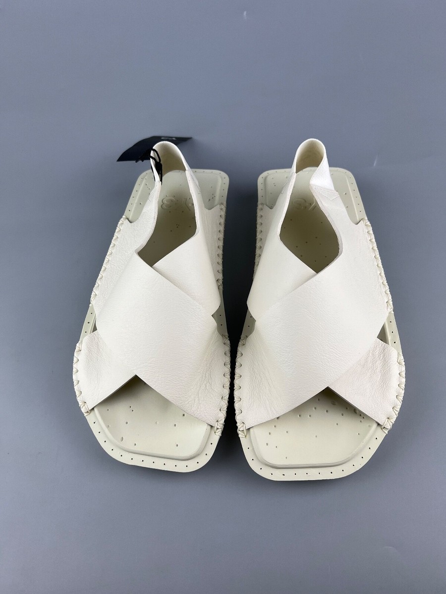 y_ys_y商品 US 6 Adidas Y-3 Yohji Yamamoto Men's Beige Leather Sandals