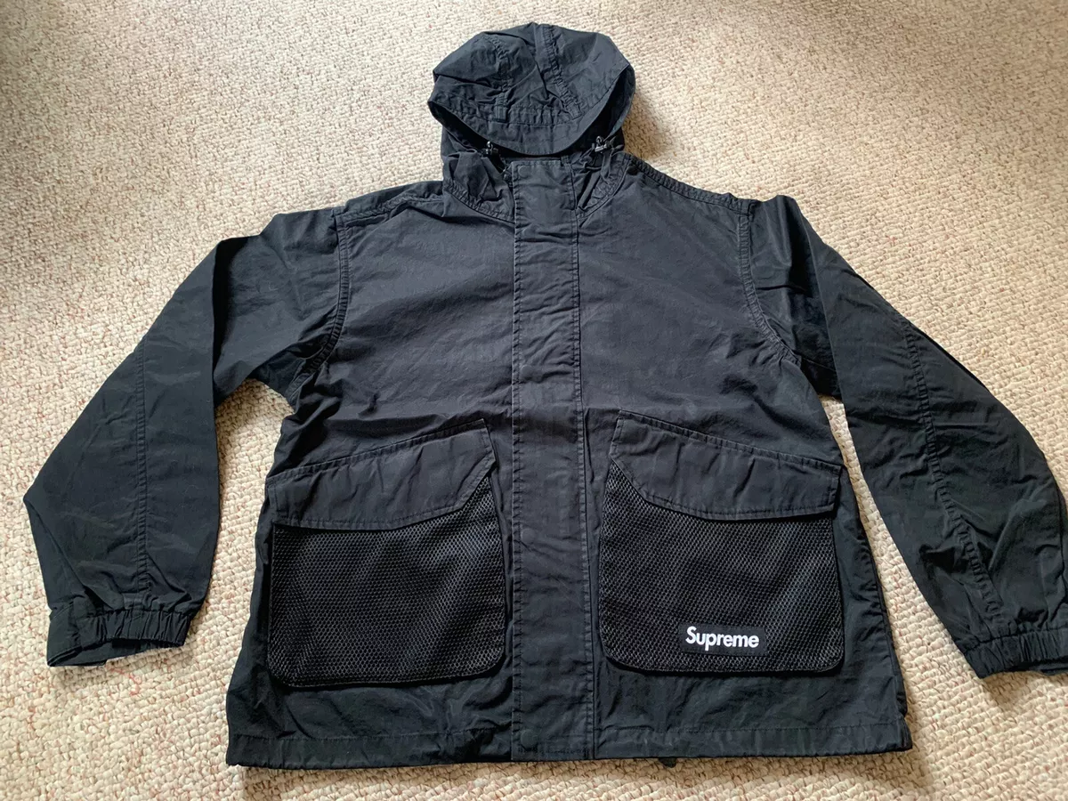 シュプリーム supreme mesh pocket cargo jacket