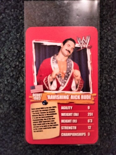 2011 Top Trumps Specials WWE All-Time Greats (you pick) cards Free Shipping - Picture 4 of 33