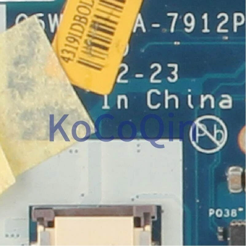 Q5WVH LA-7912P For ACER E1-531 V3-571 E1-571G V3-531G Laptop motherboard HM70 - Image 3 of 4