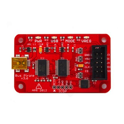Bus Pirate v3.6 Universal Serial Port Emulator Debugger Downloader Writer