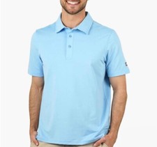 Men's AFTCO Air-O Mesh Performance Polo Shirt - 3 Color Opts - FREE SHIP 