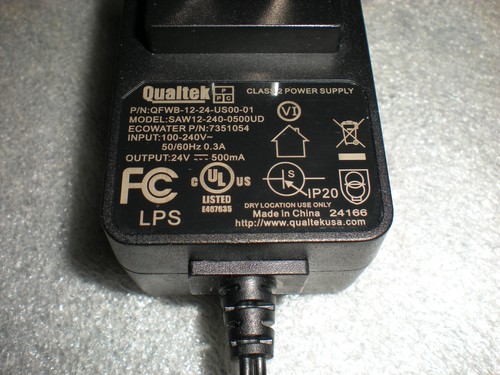 Genuine Whirlpool WHES44 LL44 Water Softener Power Supply Transformer Adapter - Picture 3 of 6