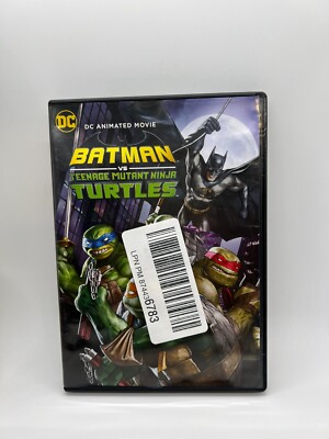 Batman vs. Teenage Mutant Ninja Turtles (Blu-ray + DVD) - NEW