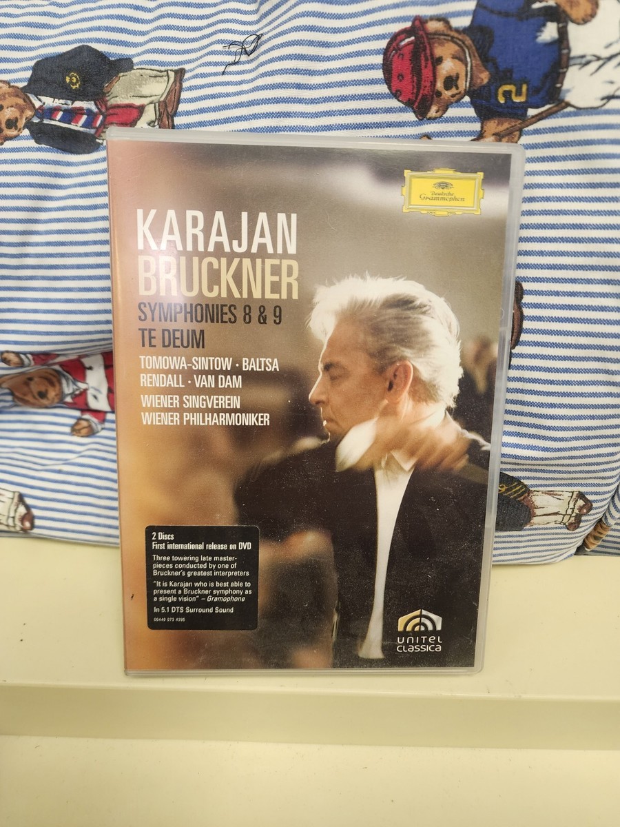 KARAJAN BRUCKNER SYMPHONIES 8 & 9 TE DEUM (2 DVD) 44007343951| eBay