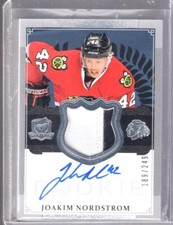 2013-14 The Cup Rookie Autographs Patch #123 Joakim Nordstrom 189/249