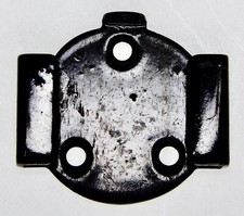 Early Leica 1A Black Paint Round Accessory Shoe 1