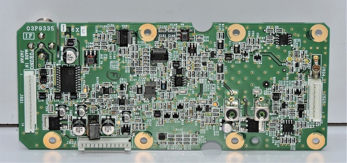 Furuno X Band Receiver Printed Circuit Board 2827 IF Board