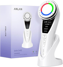 Massaggiatore Viso Antirughe Di Seconda Generazione, 5 In1 Pulizia Viso,Pulire I