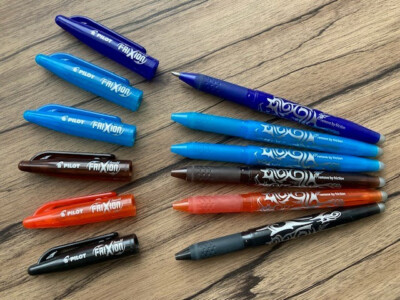 PILOT Frixion Stift-Hüllen= ohne Mine, versch. Farben-gut erhalten