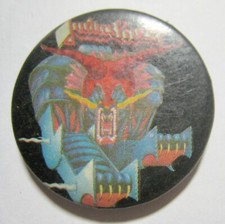 Judas Priest Vintage Metal Vintage Rock Metal PIN BUTTON Defenders of the Faith