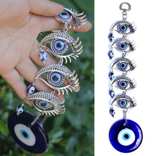 Türkische Anhänger Blaues Auge Wandanhänger Tuerkei Glücksbringer Amulett Deko w - Bild 10 von 10