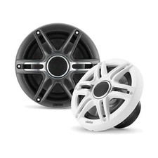 Clarion CMSP-651-SWG Premium 6.5-inch Coaxial Marine Speakers, 50W RMS, with ...