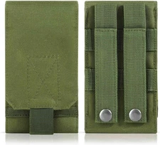 Tactical Cell Phone Belt Pack Bag Molle Waist Holster Pouch for Less 6.5" Phone