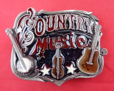 music belt buckle
