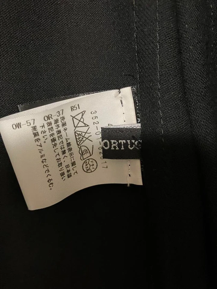 Abrigo de primavera negro para mujer Ann Demeulemeester XS transparente ligero USADO EN EE. UU. 2XS Foto 4 de 4