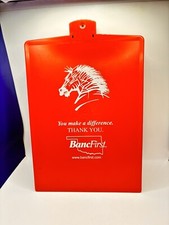 Retro Claremore Zebras Clipboard Oklahoma High School Memorabilia Red/Black