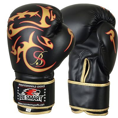 Maya In Pelle Guantoni Da Boxe Lotta Pugno Borsa Mma Muay Thai Guanti Pad Guanto Tatuaggio Ebay