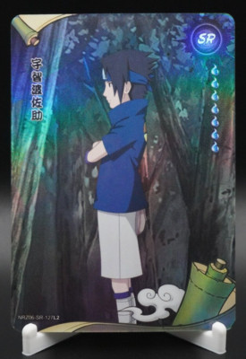 Sasuke Uchiha NRZ06-SR-127L2 Naruto Kayou Card Tier 4 Wave 6 NM
