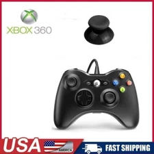 Xbox 360 Black Thumbstick Cover Controller Joystick Analog Grip Cap Axis