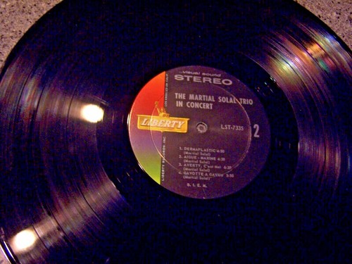 Martial Solal Trio "In Concert" LIBERTY LP LST-7335 w/Liberty Inner Sleeve - Picture 3 of 6