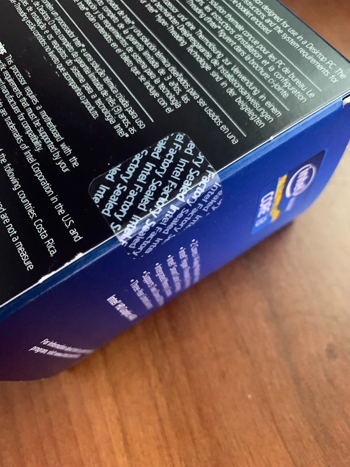 Intel CPU Core I3-3225 3.3GHz 3MB LGA1155 BX80637I33225 - Image 3 of 3